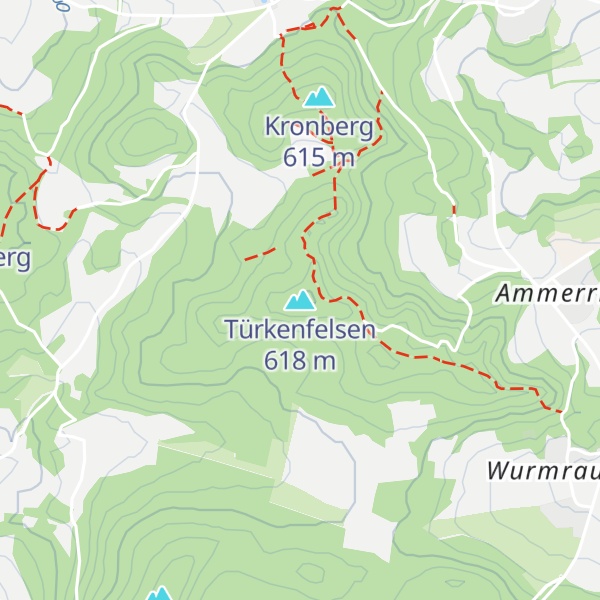Map of Türkenfelsen