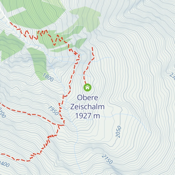 Map of Obere Zeischalm