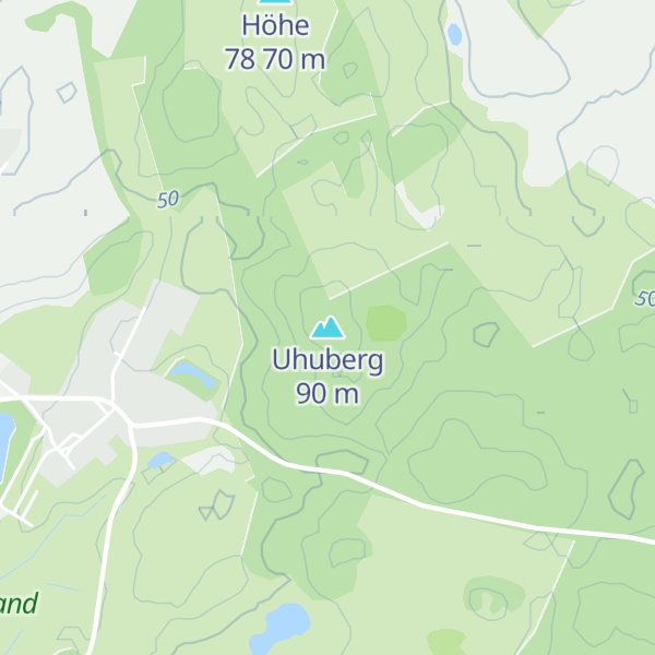 Map of Uhuberg