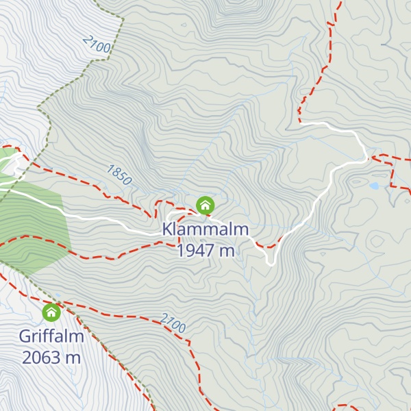 Map of Klammalm