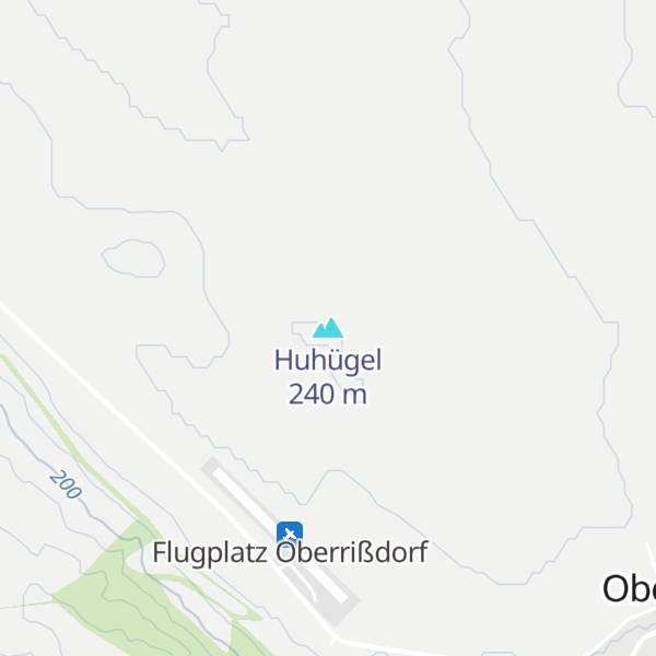 Map of Huhügel