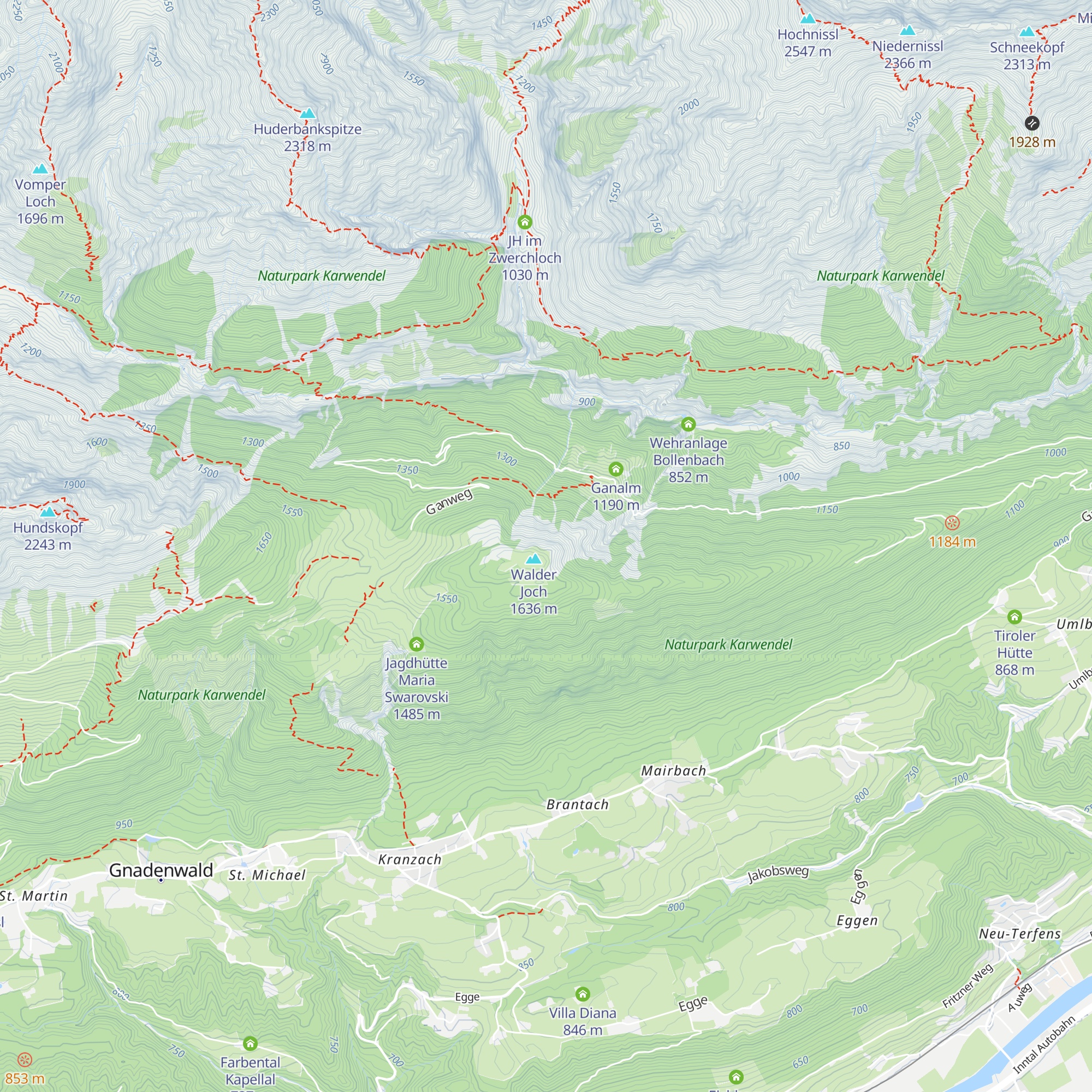 Jagdhütte map