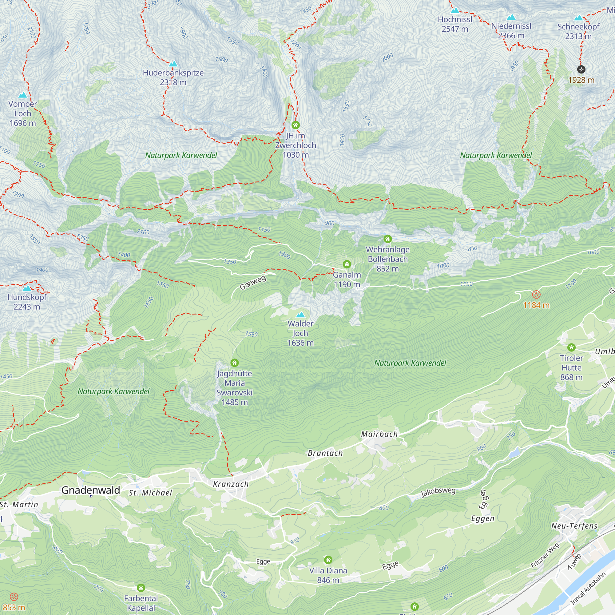 Jagdhütte map