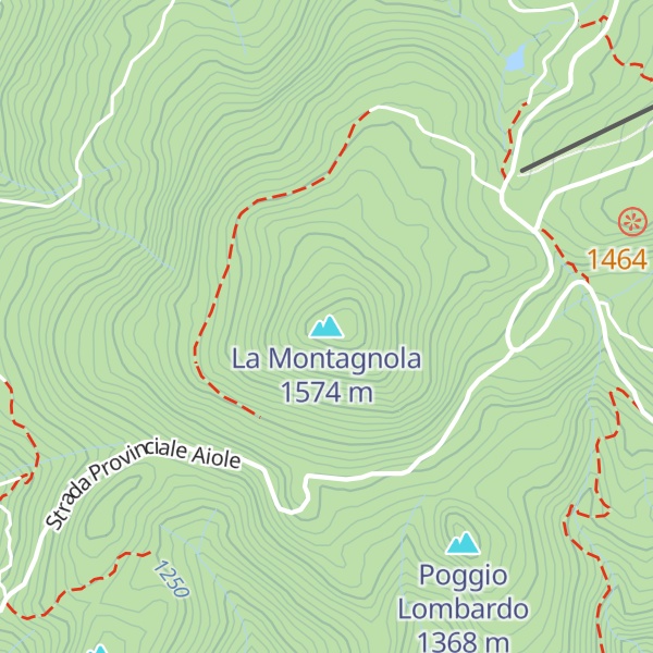 Map of La Montagnola
