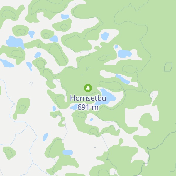 Map of Hornsetbu