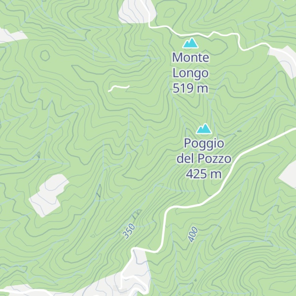 Map of Capannaccia