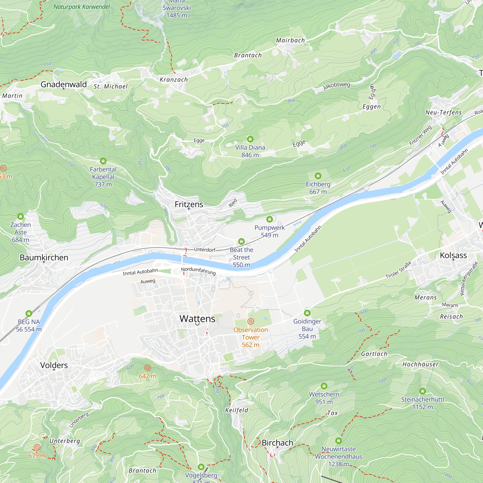 Beat the Street map