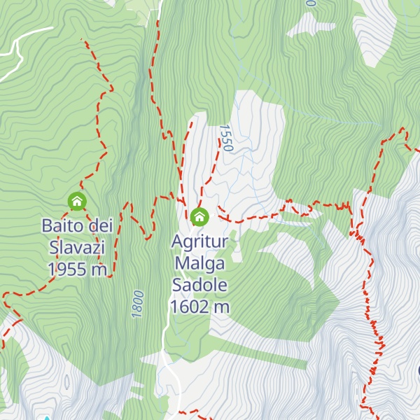 Map of Baita dell'Alpino - gruppo ANA Ziano