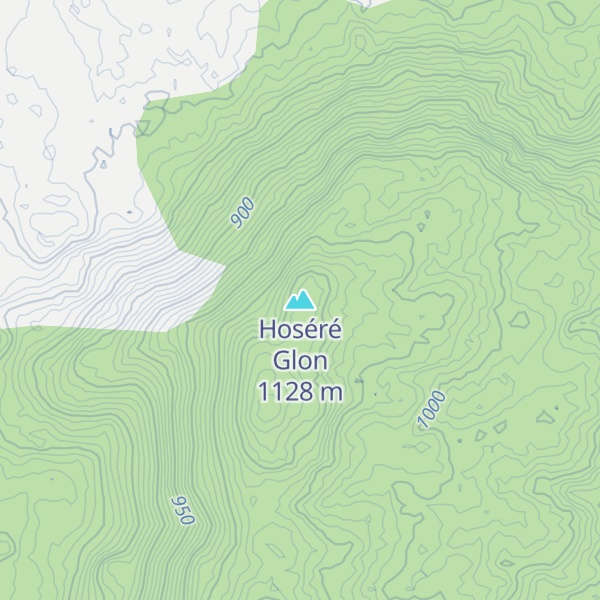Map of Hoséré Glon