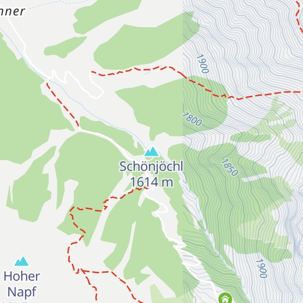 Map of Schönjöchl