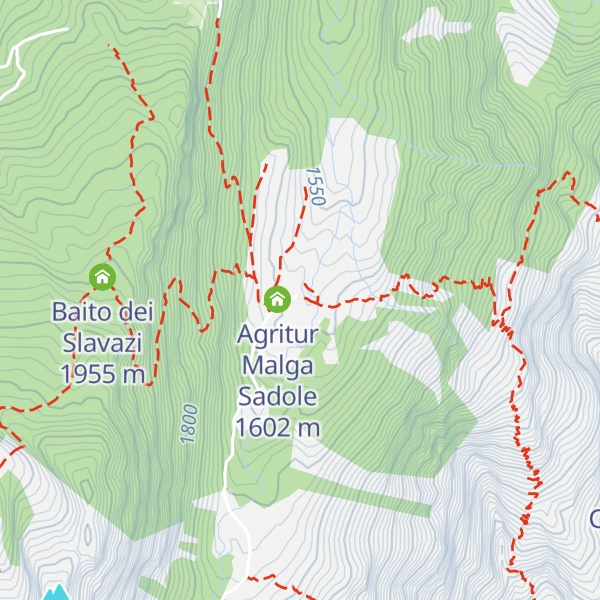 Map of Rifugio Baita Monte Cauriol