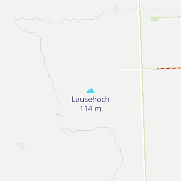 Map of Lausehoch