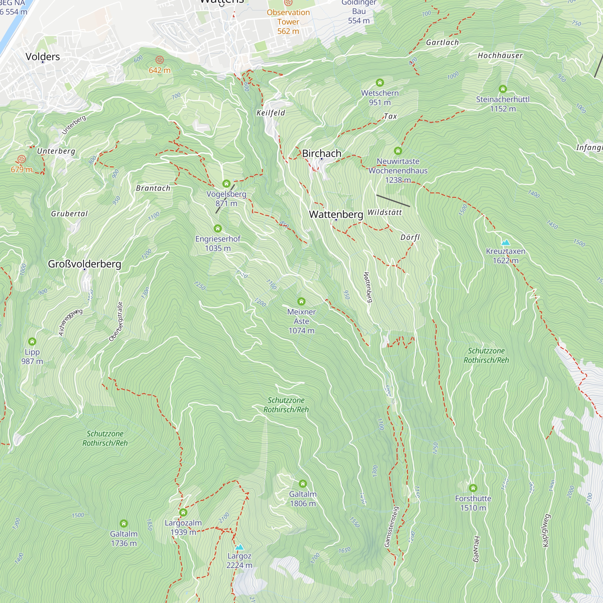 Meixner Aste map