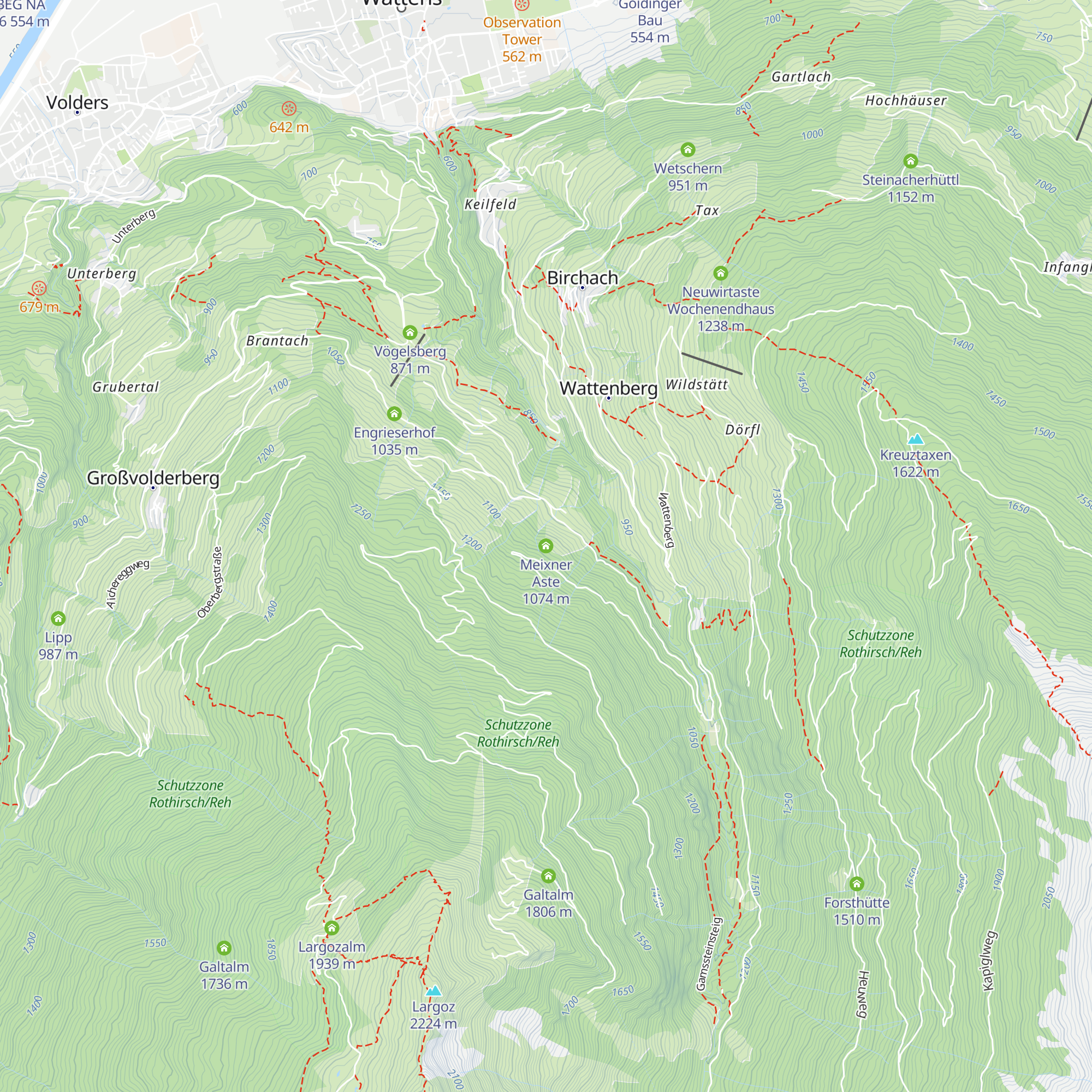 Meixner Aste map