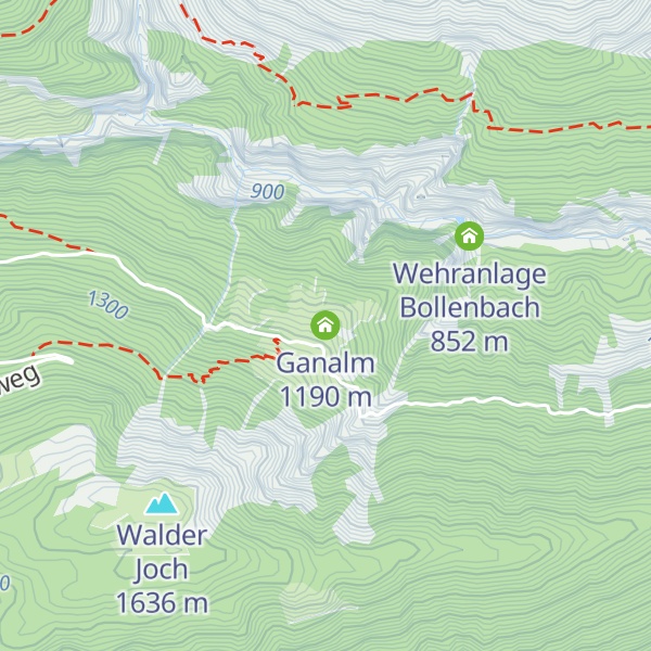 Map of Ganalm