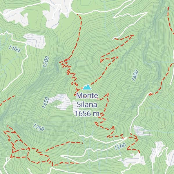 Map of Monte Silana