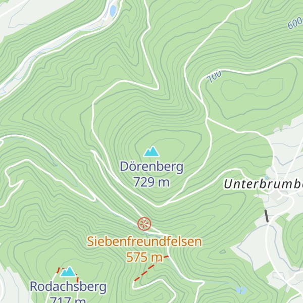 Map of Dörenberg