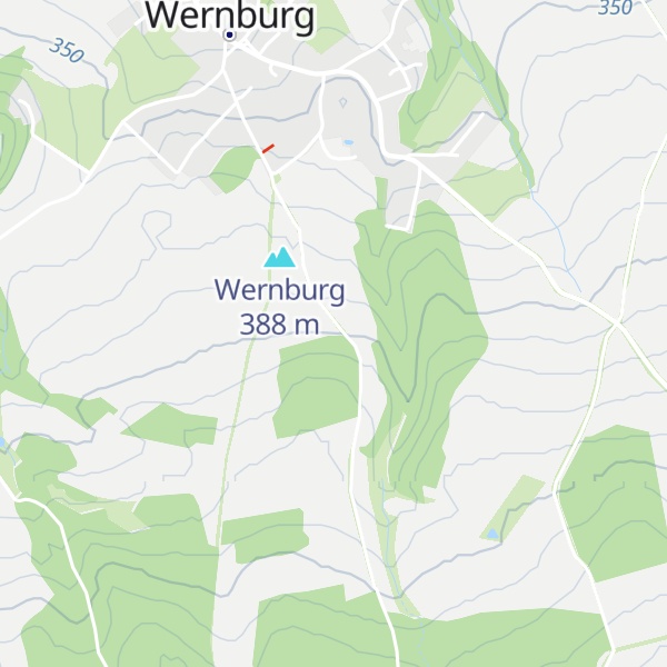 Map of Bärenfanghütte