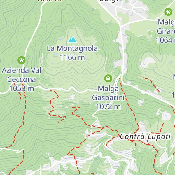 Map of Malga Misca