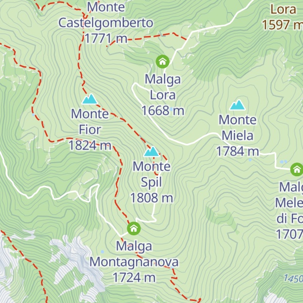 Map of Monte Spil