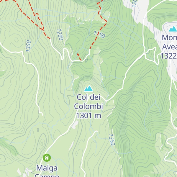 Map of Col dei Colombi