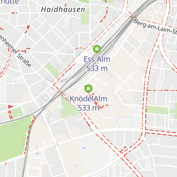 Map of KnödelAlm
