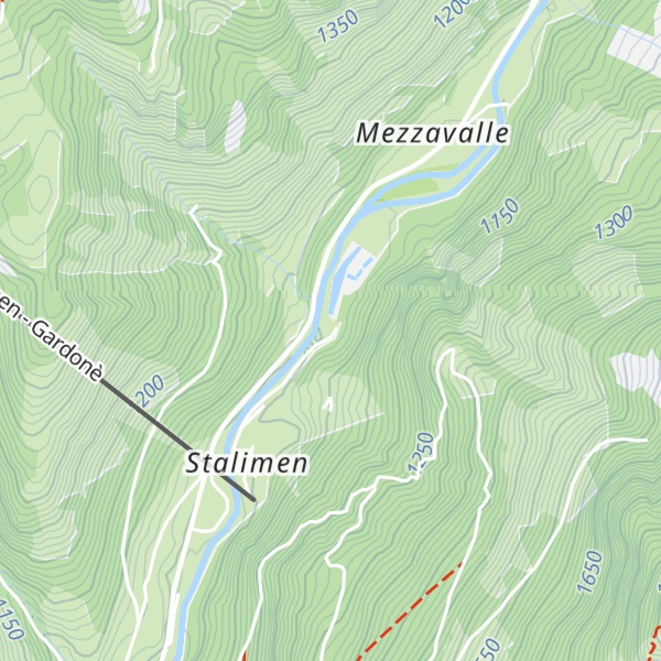 Map of Biotrota Dolomiti