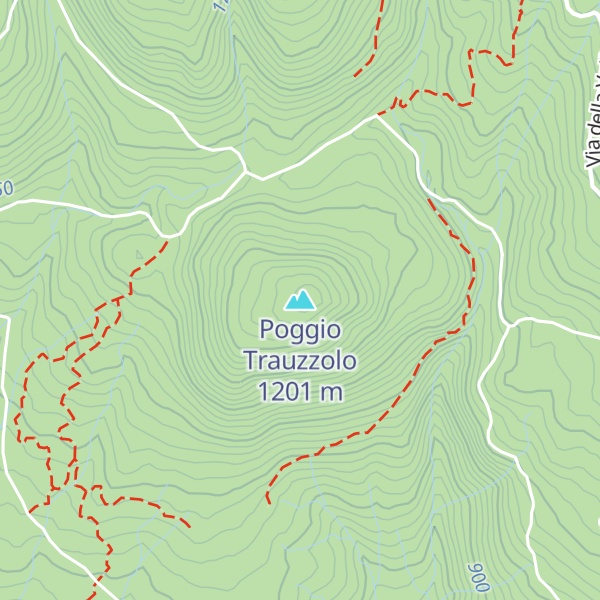 Map of Poggio Trauzzolo