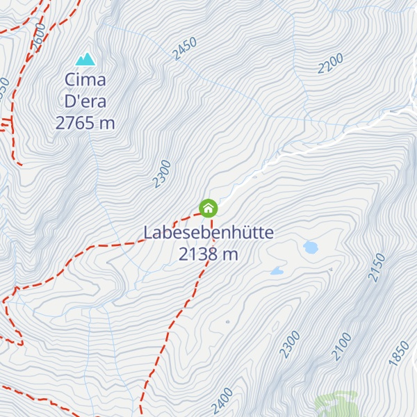Map of Labesebenhütte