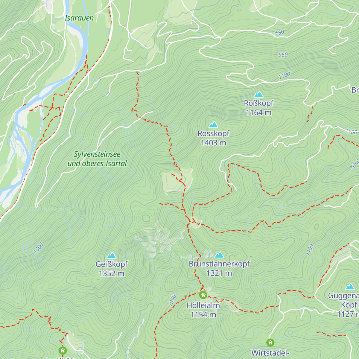Hochalm (verfallen) map