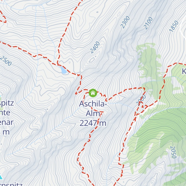 Map of Aschila-Alm