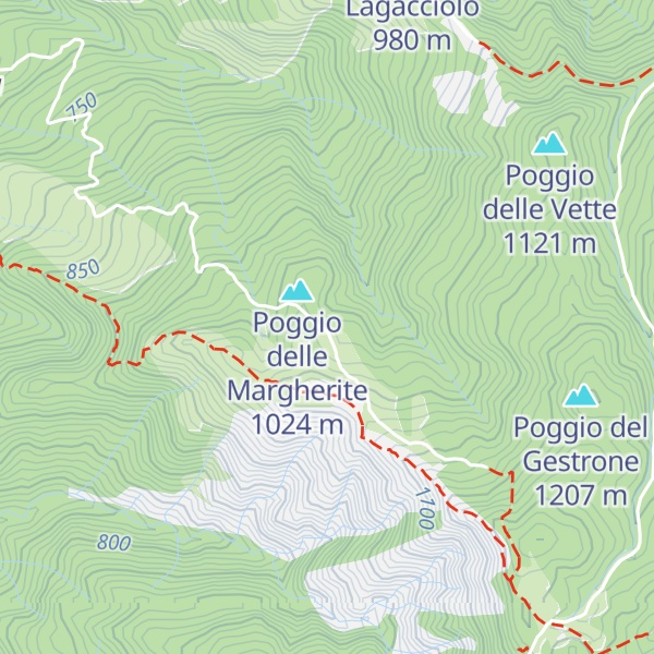Map of Capanno Dino Campana