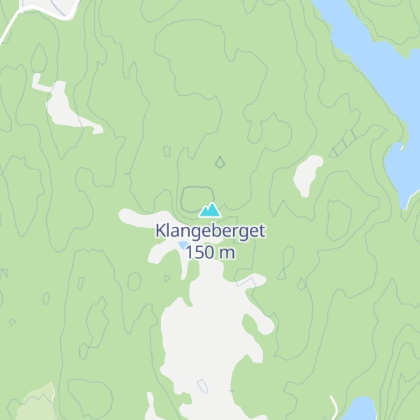 Map of Klangeberget