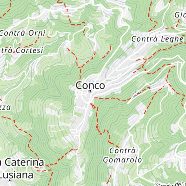 Map of Ufficio turistico - Pro Loco di Conco