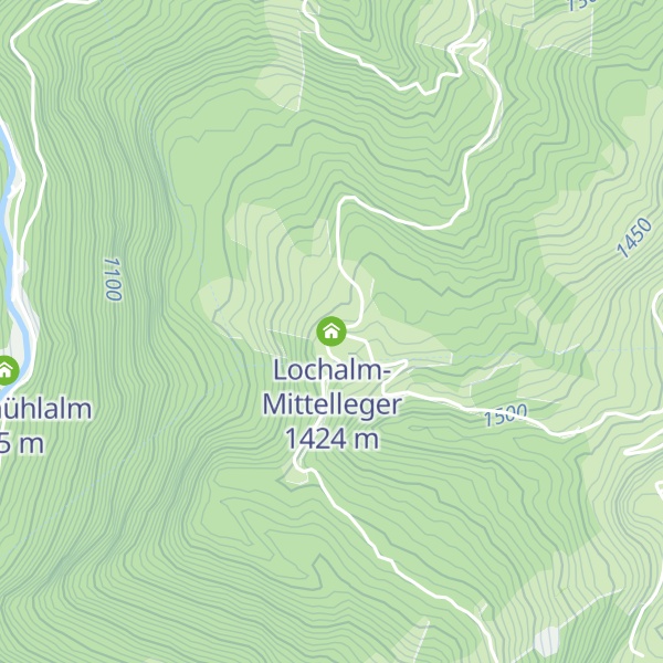 Map of Lochalm-Mittelleger