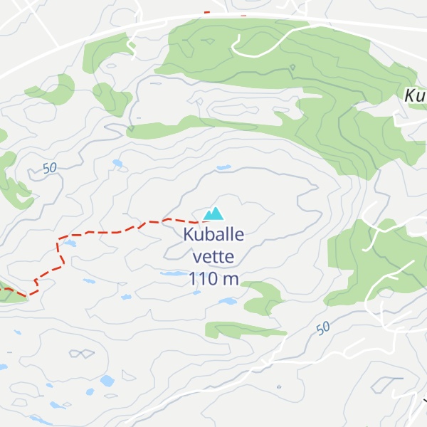 Map of Kuballe vette