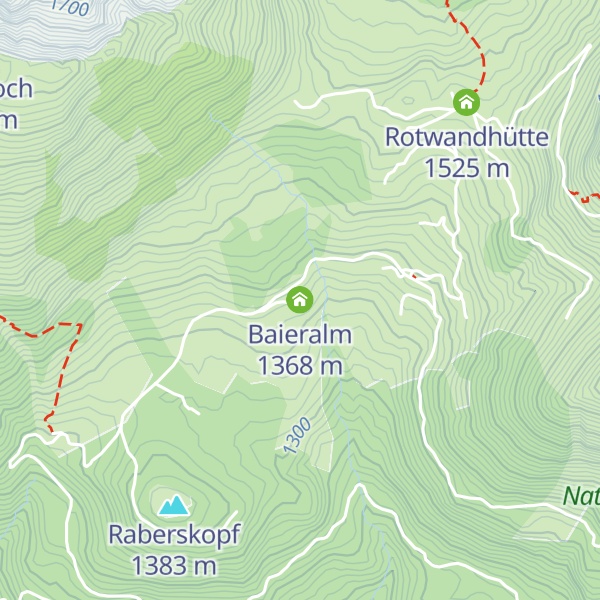 Map of Baieralm