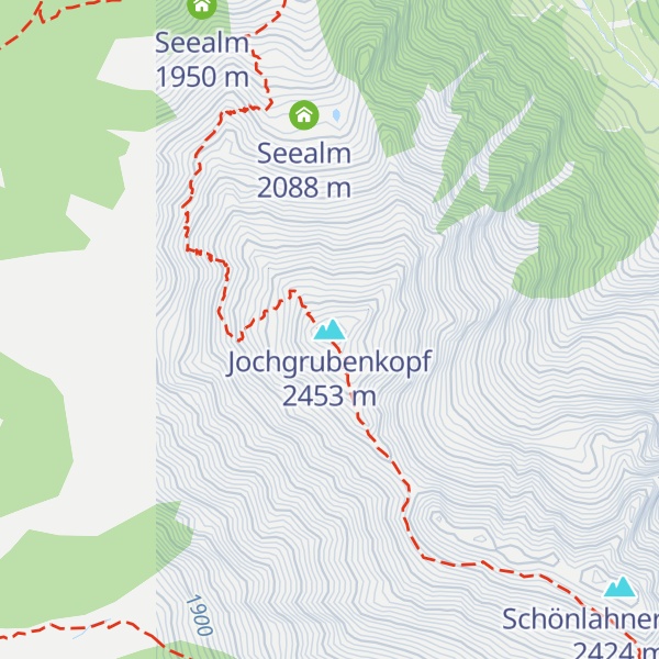 Map of Jochgrubenkopf