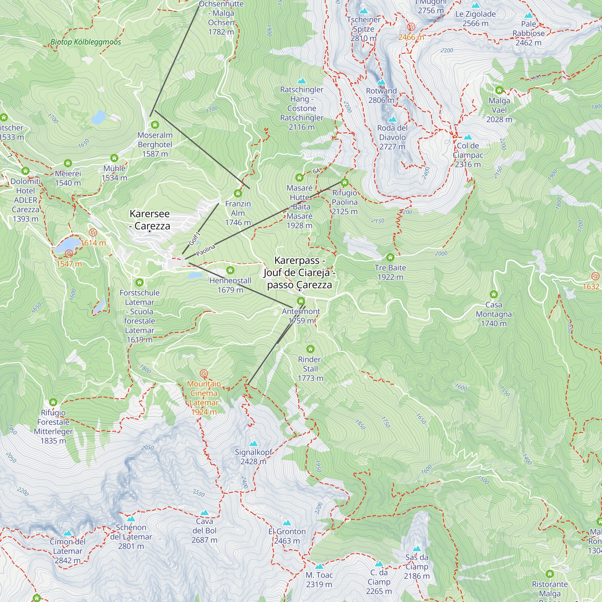 Antermont map
