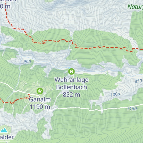 Map of Wehranlage Bollenbach