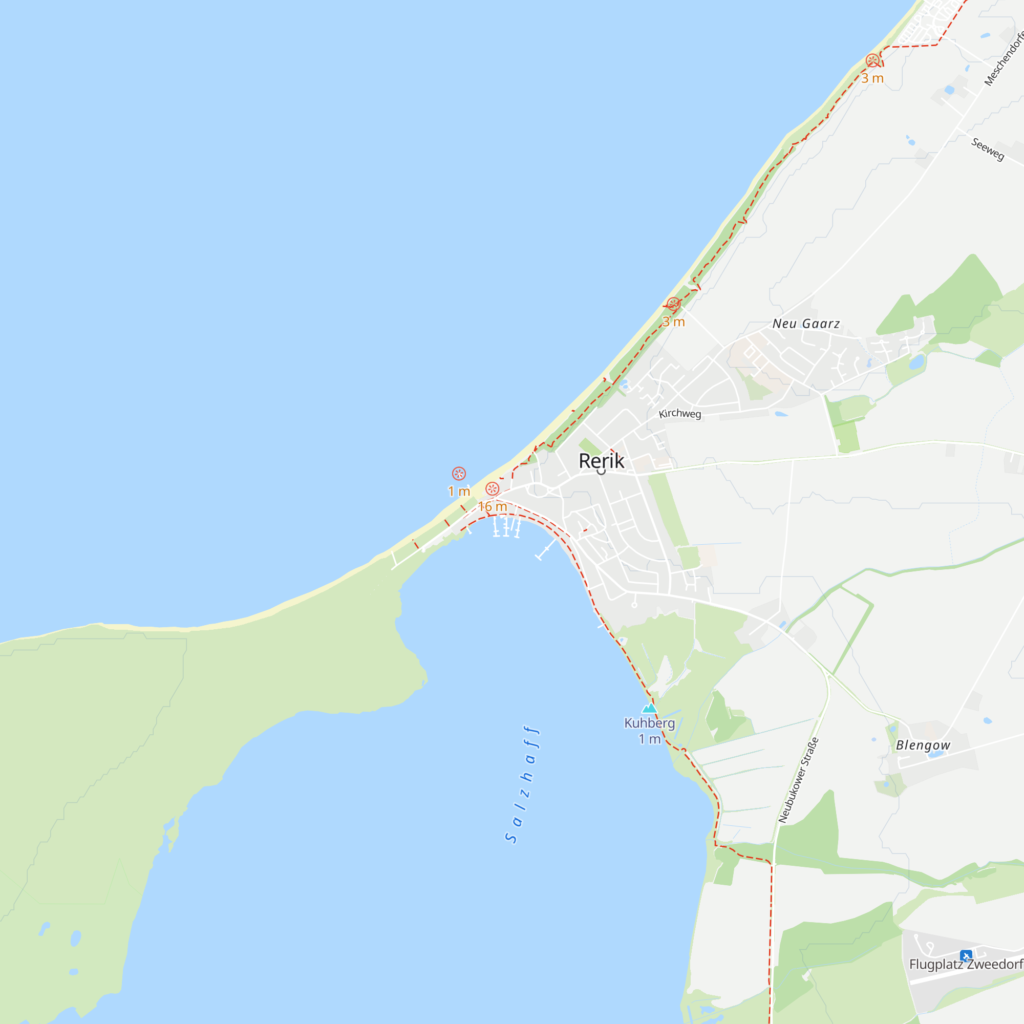 Harrys Fischerhütte map