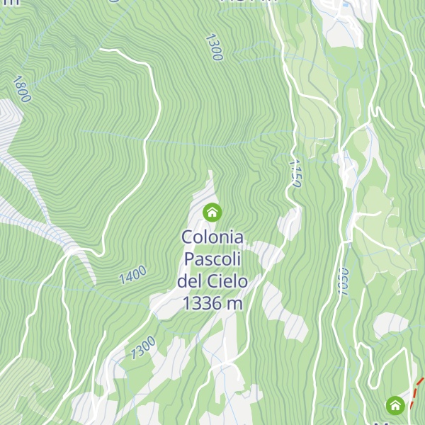 Map of Colonia Pascoli del Cielo