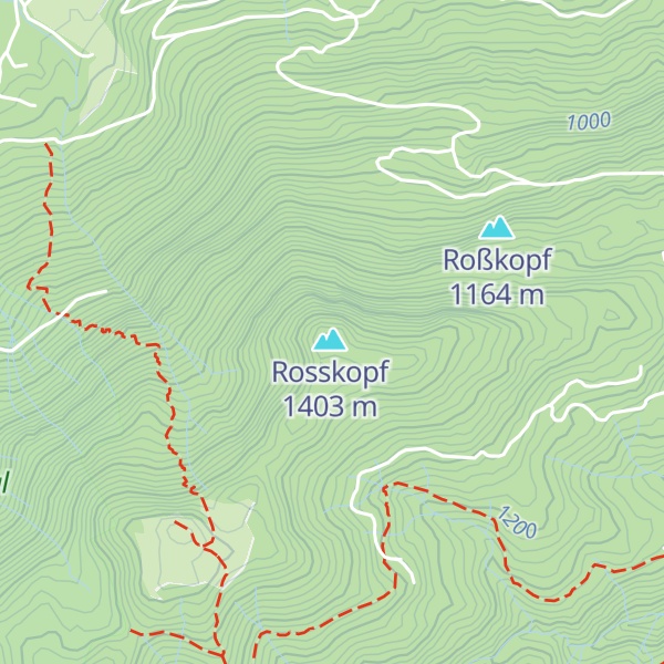 Map of Rosskopfhütte