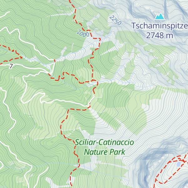 Map of Haniger Schwaige - Malga Haniger