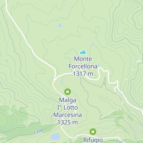 Map of Rifugio Marcesina