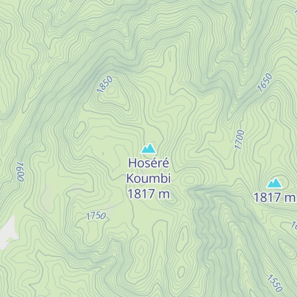 Map of Hoséré Koumbi