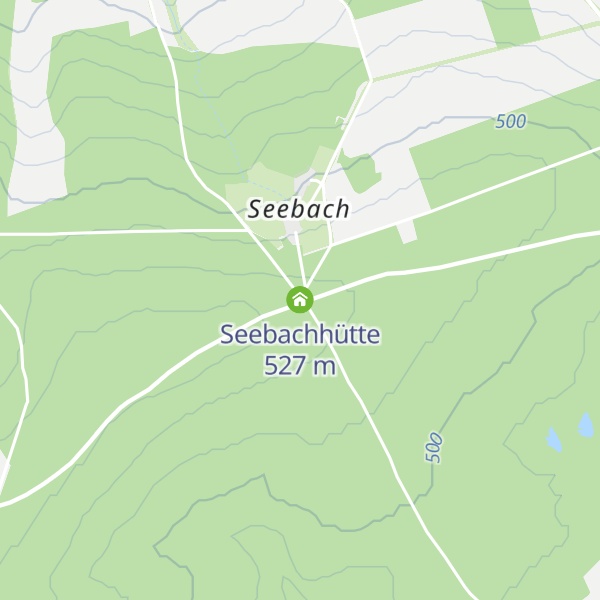 Map of Seebachhütte