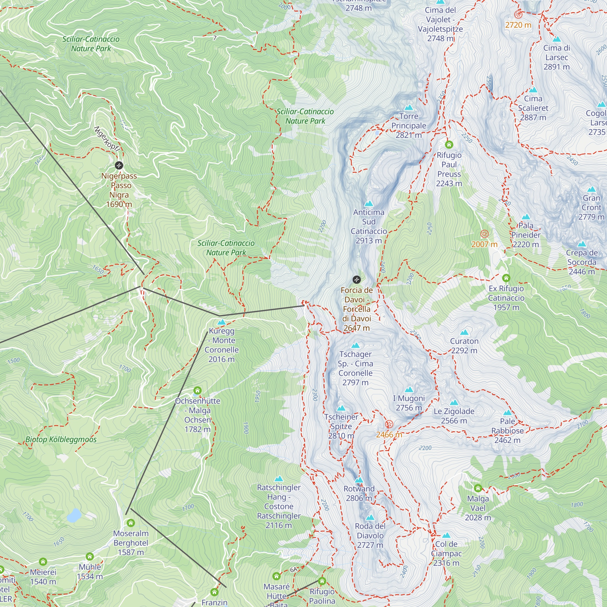 Laurin's Lounge map