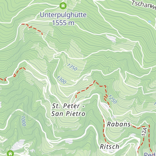 Map of Appartements Prantschur