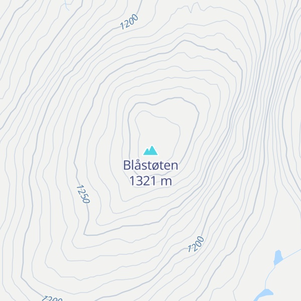Map of Blåstøten